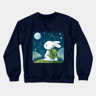 Some Bunny Needs Space Crewneck Sweatshirt